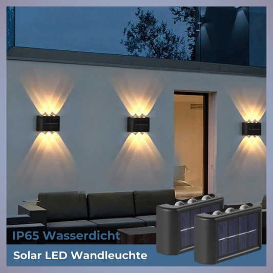 Yomo - Wasserdichte LED Solarwandleuchte