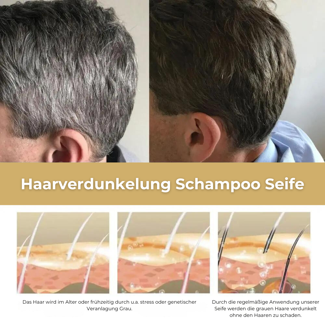 Yomo - Schampoo Seife Haarverdunkelung